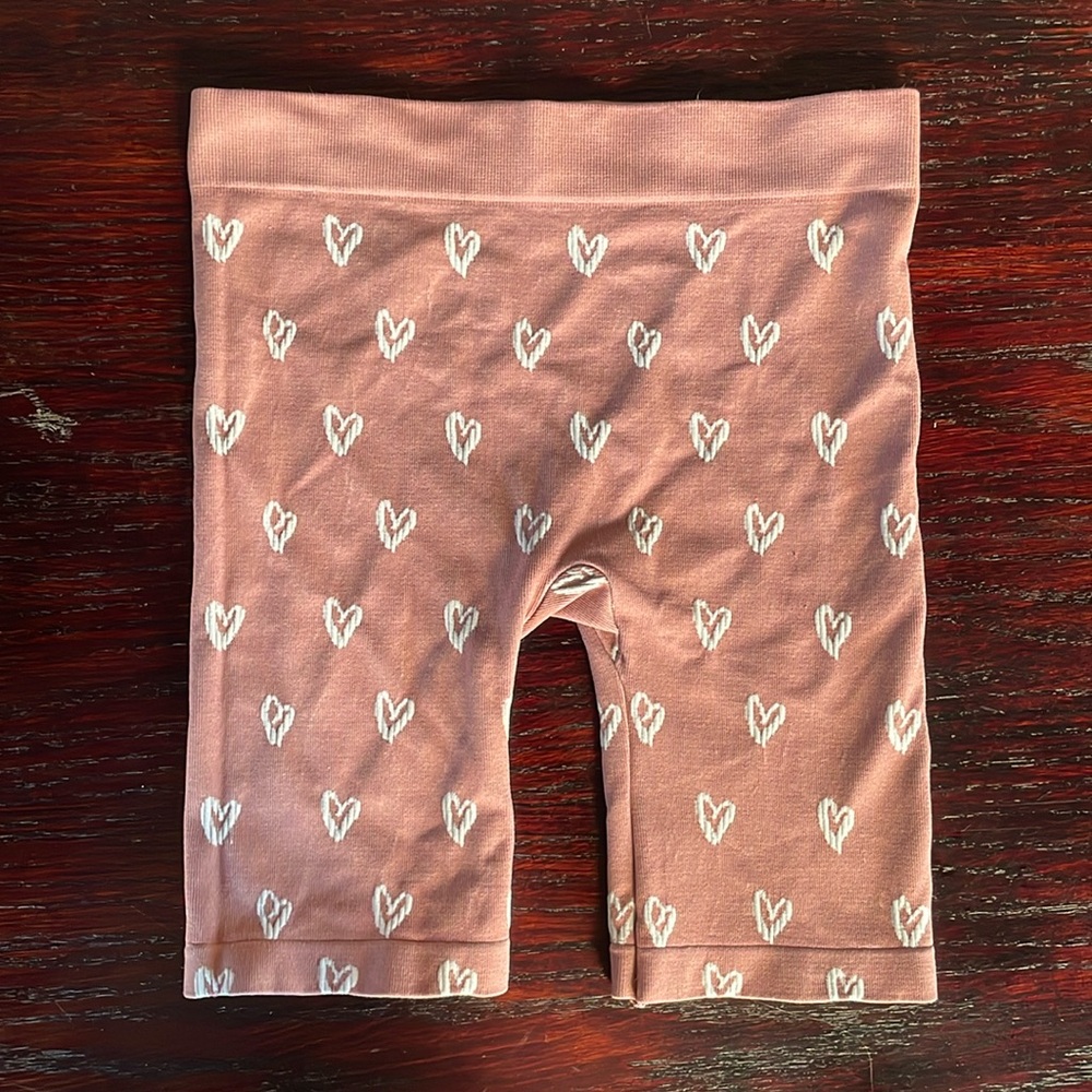 Freepeople heart biker shorts